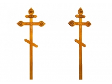 Крест сосна полированный купол золотой бук Москва